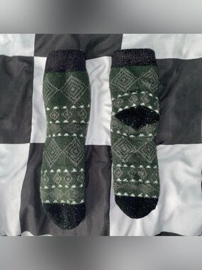 Green socks